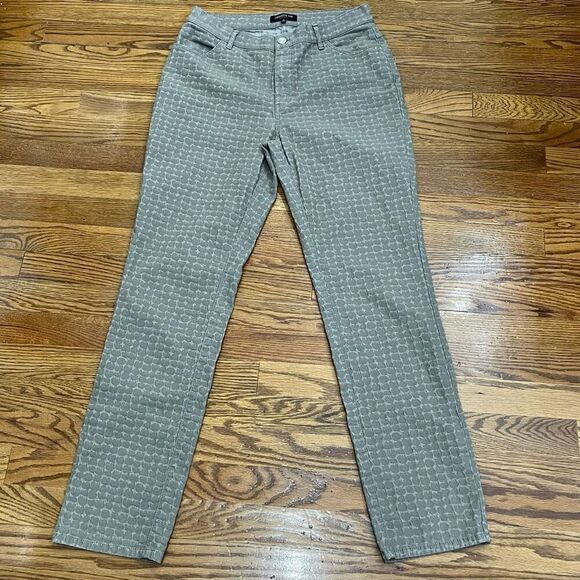 Lafayette 148 New York Print Jeans - Picture 2 of 6